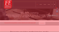 Desktop Screenshot of formulasexitosas.com
